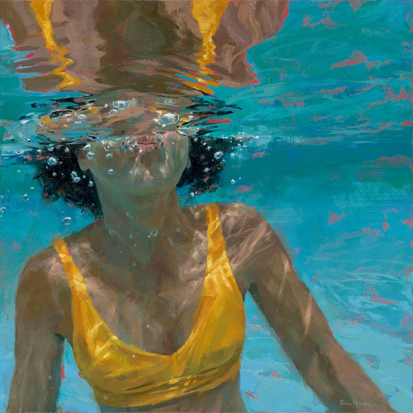 Exploring the underwater figure with artist Michele Poirier-Mozzone