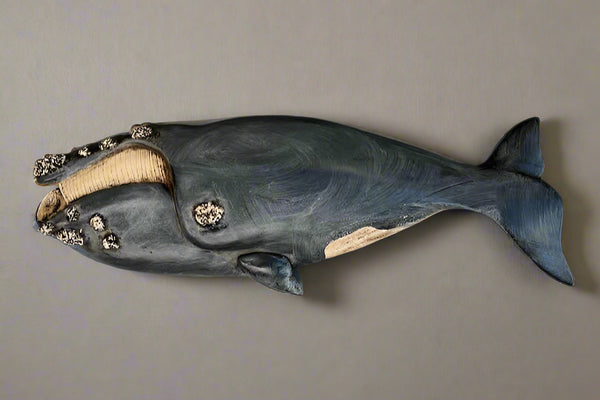 Right Whale Plaque, 24", Left-Facing #1