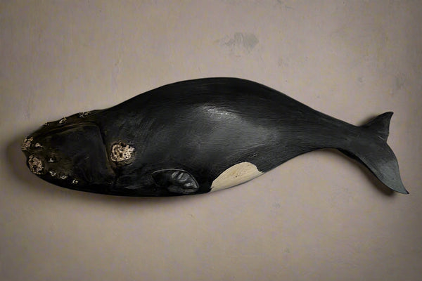 Right Whale Plaque, 24", Left-Facing #2