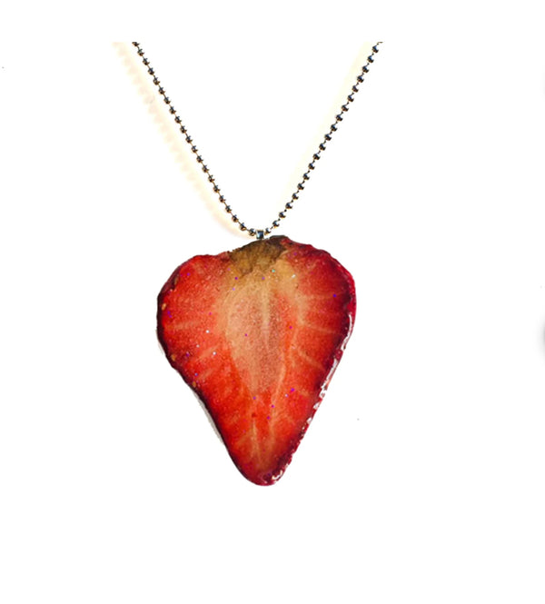 Strawberry Fruit Necklace