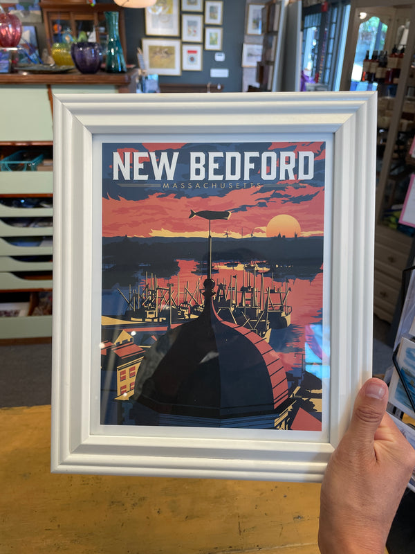 New Bedford Poster (framed)