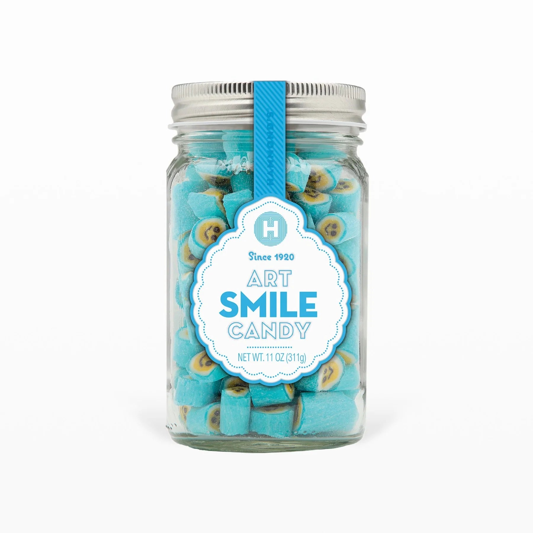 Mason Jar Smile Art Candy