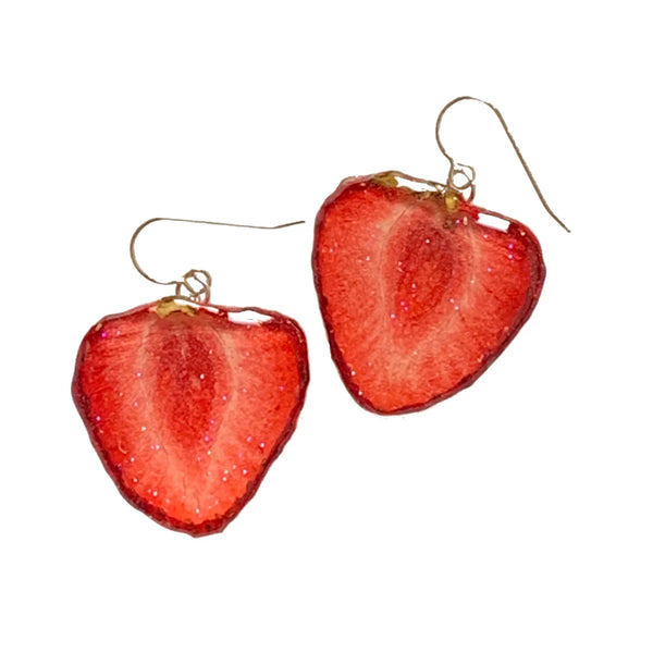 Strawberry Fruit Earrings