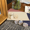 Ceramic Drawer Pull, Peach