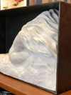 She Kept Her Dreams in a Box, Marble Sculpture by Steven Giblin