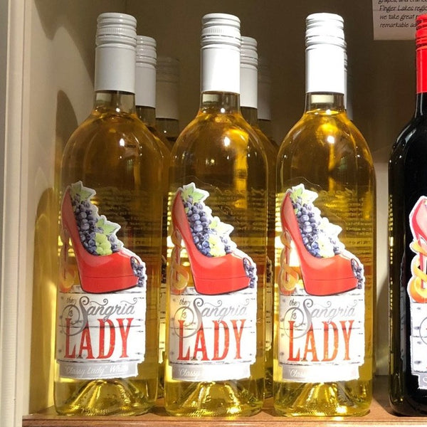 Classy Lady, White by The Sangria Lady