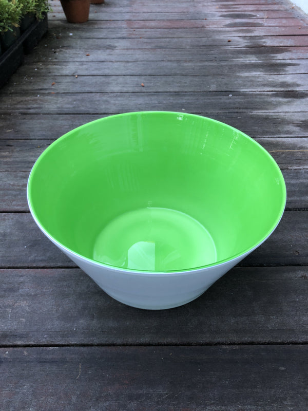 Leaf Green Glass Bowl