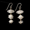 Triple Glass Bead Drop Earrings by Jasmine Keane