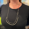 Eyelet Catch Necklace - Line Hook Series by Lindsay Mís