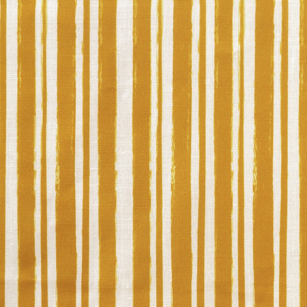Painterly Stripe Fabric, Oyster Linen