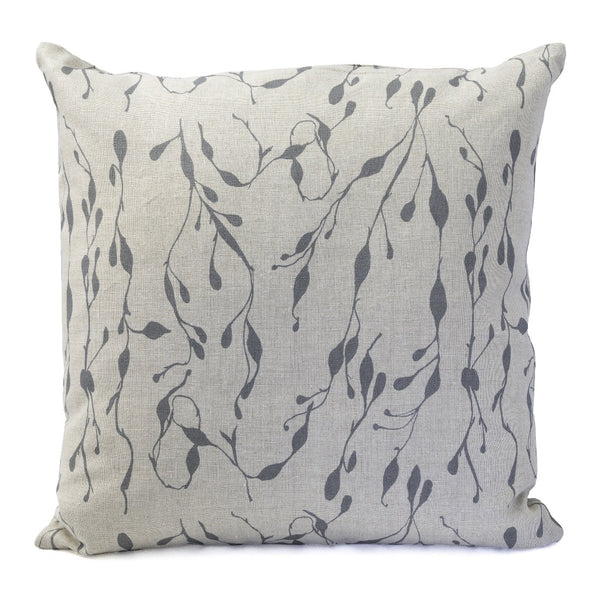 Sea Kelp Pillow, Natural Linen