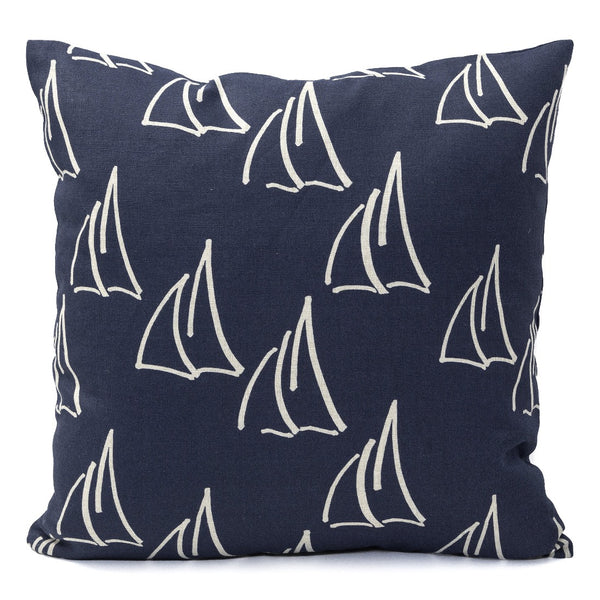 Under Sail Pillow, Natural Linen