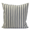 Painterly Stripe Pillow, Natural Linen
