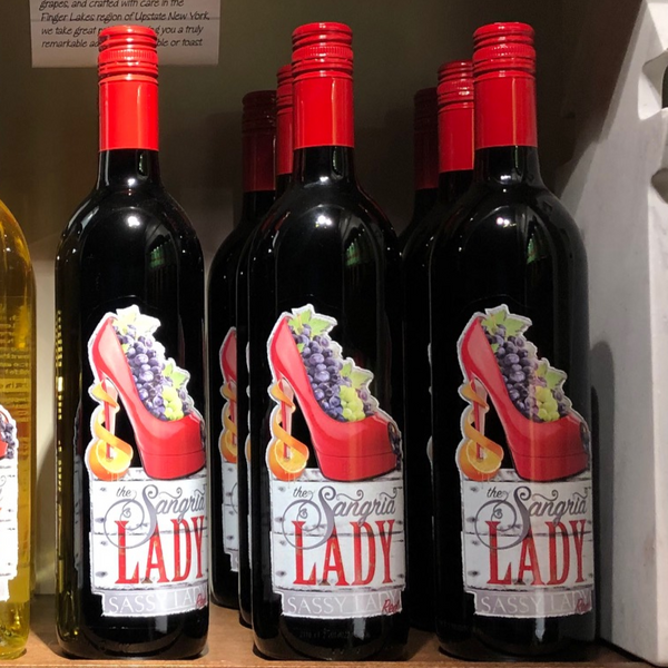 Sassy Lady, Red by The Sangria Lady