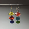 Triple Glass Bead Drop Earrings by Jasmine Keane