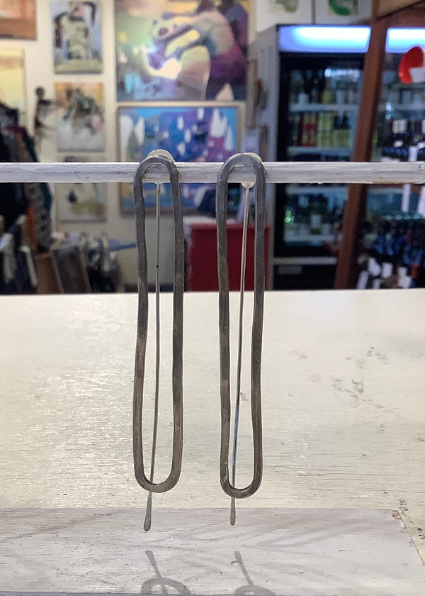 Long O Ring Earrings by Lindsay Mís