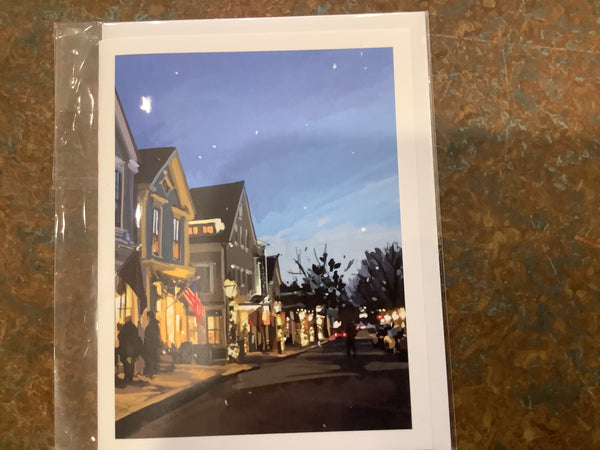 A New Bedford Holiday, Greeting Card