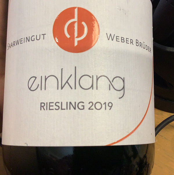 Weber Bruner Einklang Trocken 2019