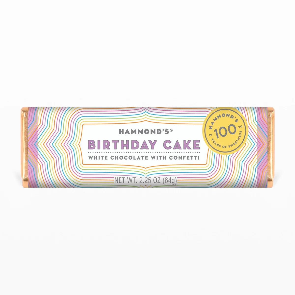 Birthday Cake White Chocolate Bar