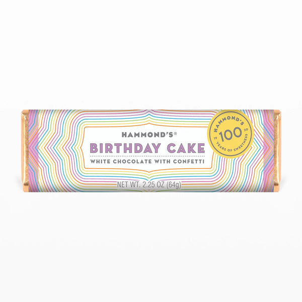 Birthday Cake White Chocolate Bar