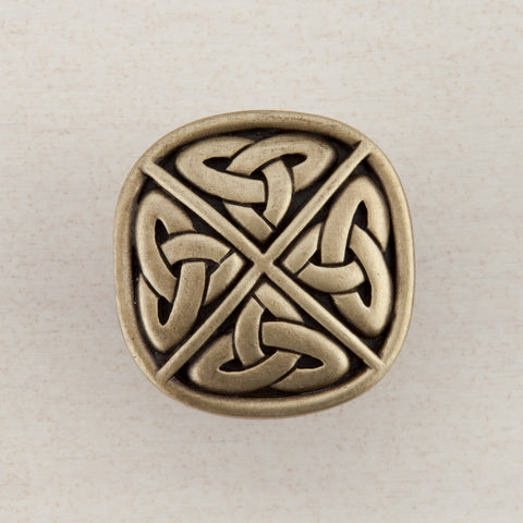 Celtic Square Cabinet Knob