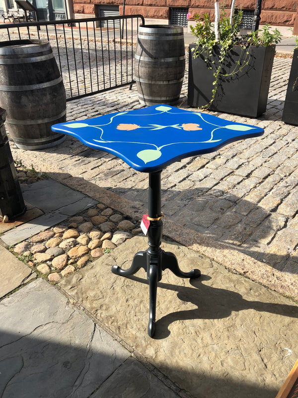 Painted Artist Tilt-Top Table