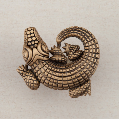 Alligator Cabinet Knob