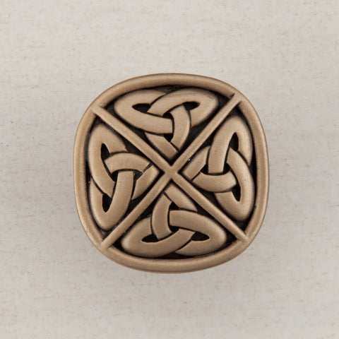 Celtic Square Cabinet Knob