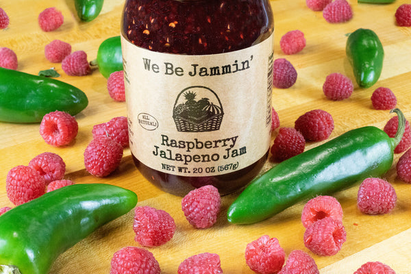 We Be Jammin’ Raspberry Jalapeño Jam