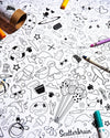 Scatterbrain Handmade Eye Spy Coloring Poster