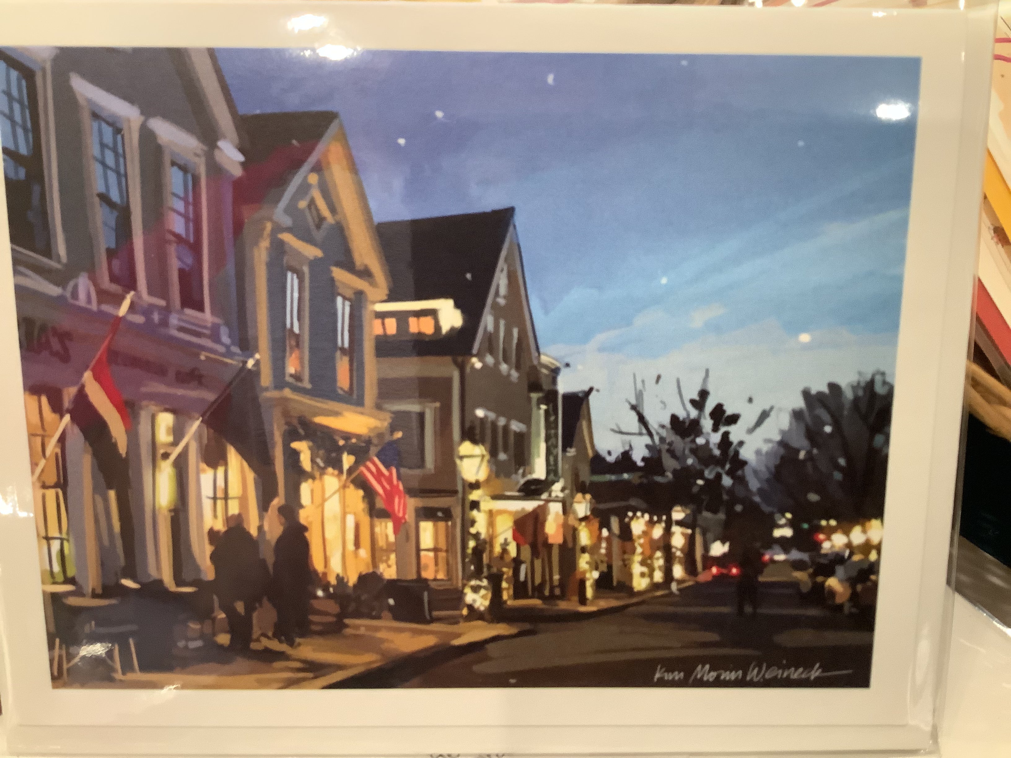 A New Bedford Holiday, Greeting Card