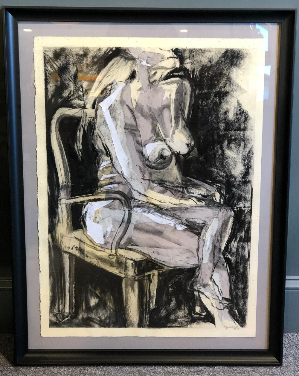 Mixed Media Figure by Anthi Frangiadis