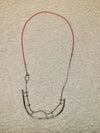 Eyelet Catch Necklace - Line Hook Series by Lindsay Mís