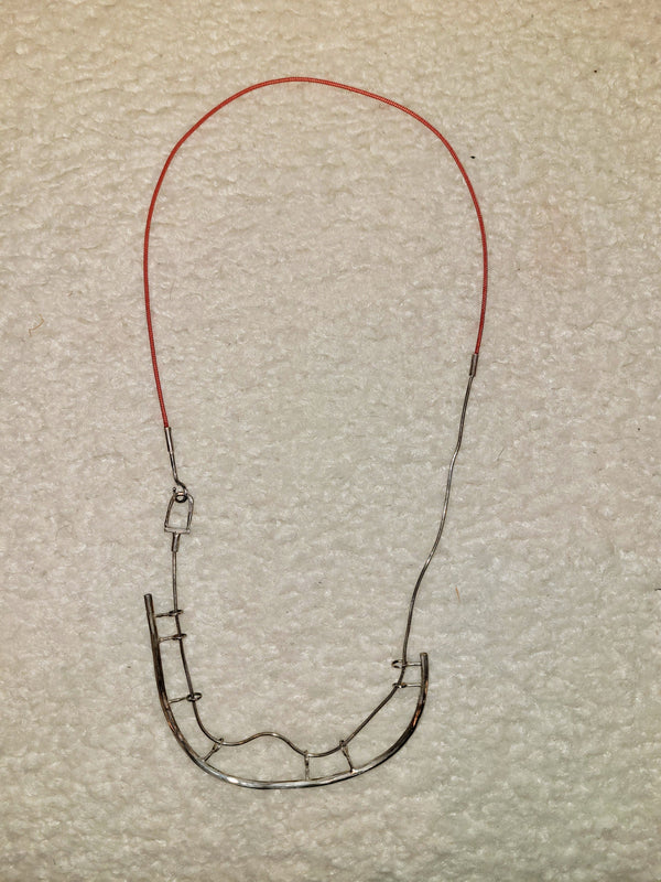 Eyelet Catch Necklace - Line Hook Series by Lindsay Mís