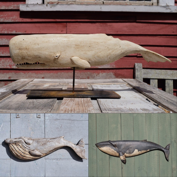 An Ocean Giant in American Chestnut: The Whale Carvings of Wendy Lichtensteiger