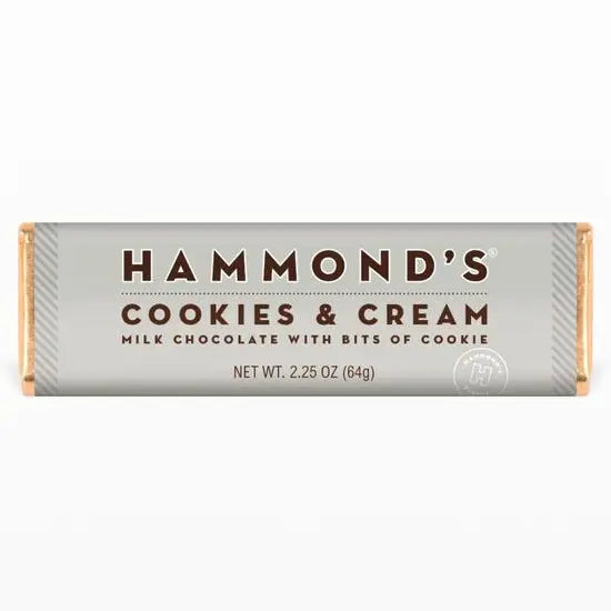 Cookies and Cream Milk Chocolate Bar