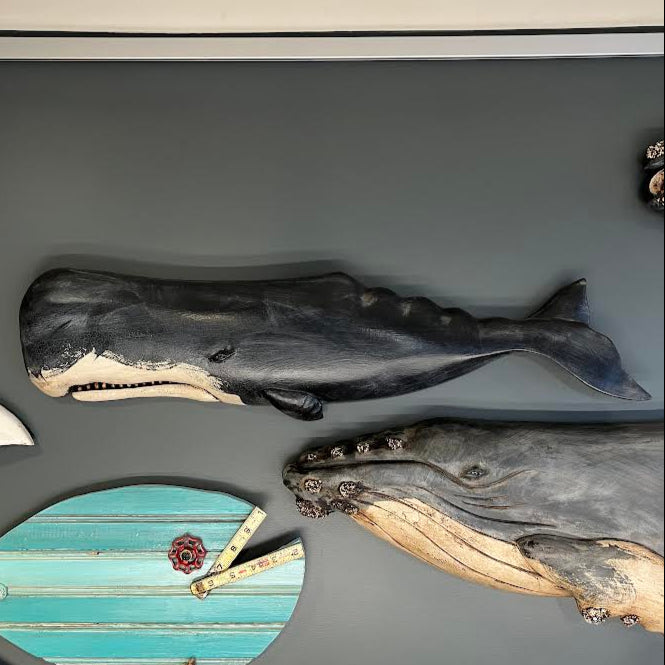 Dark Sperm Whale Plaque, 30