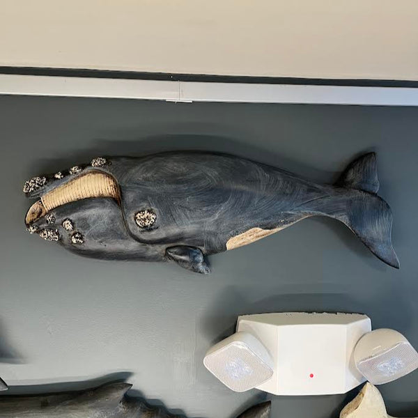 Right Whale Plaque, 24", Left-Facing #1