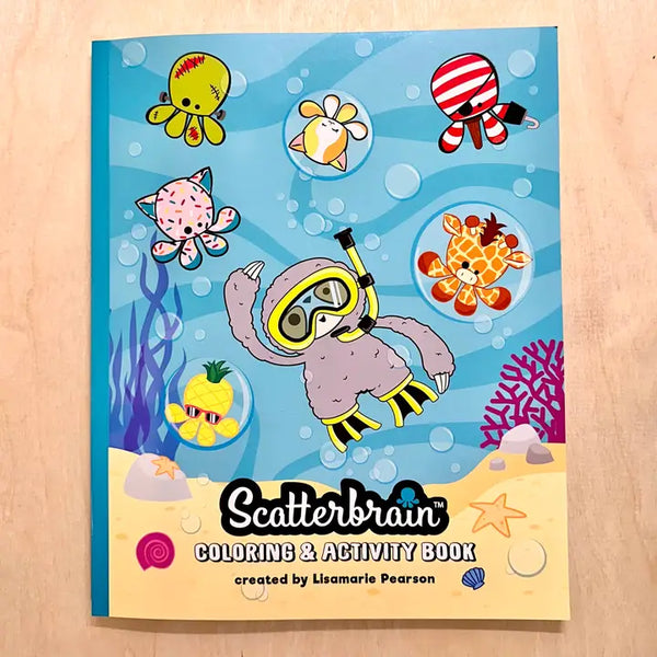 Scatterbrain Coloring Activity Book