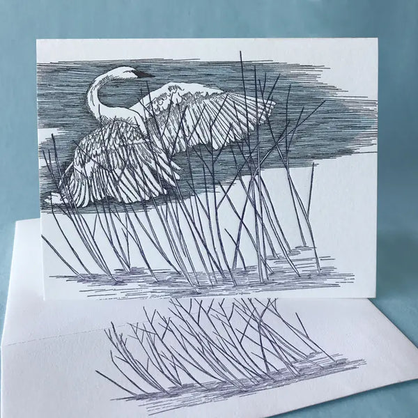 Reed Blank Note Card