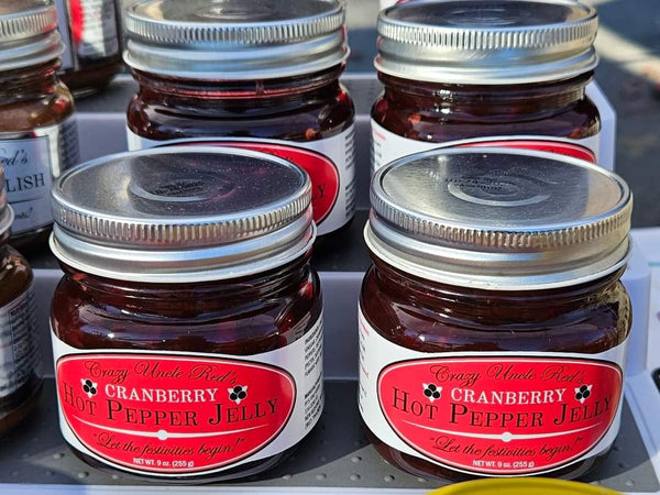 Cranberry Hot Pepper Jelly by Crazy Uncle Red’s