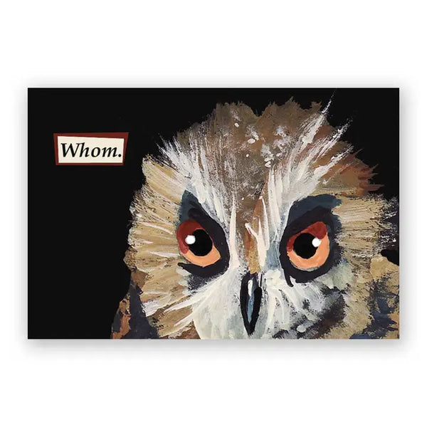 Whom Owl Magnet