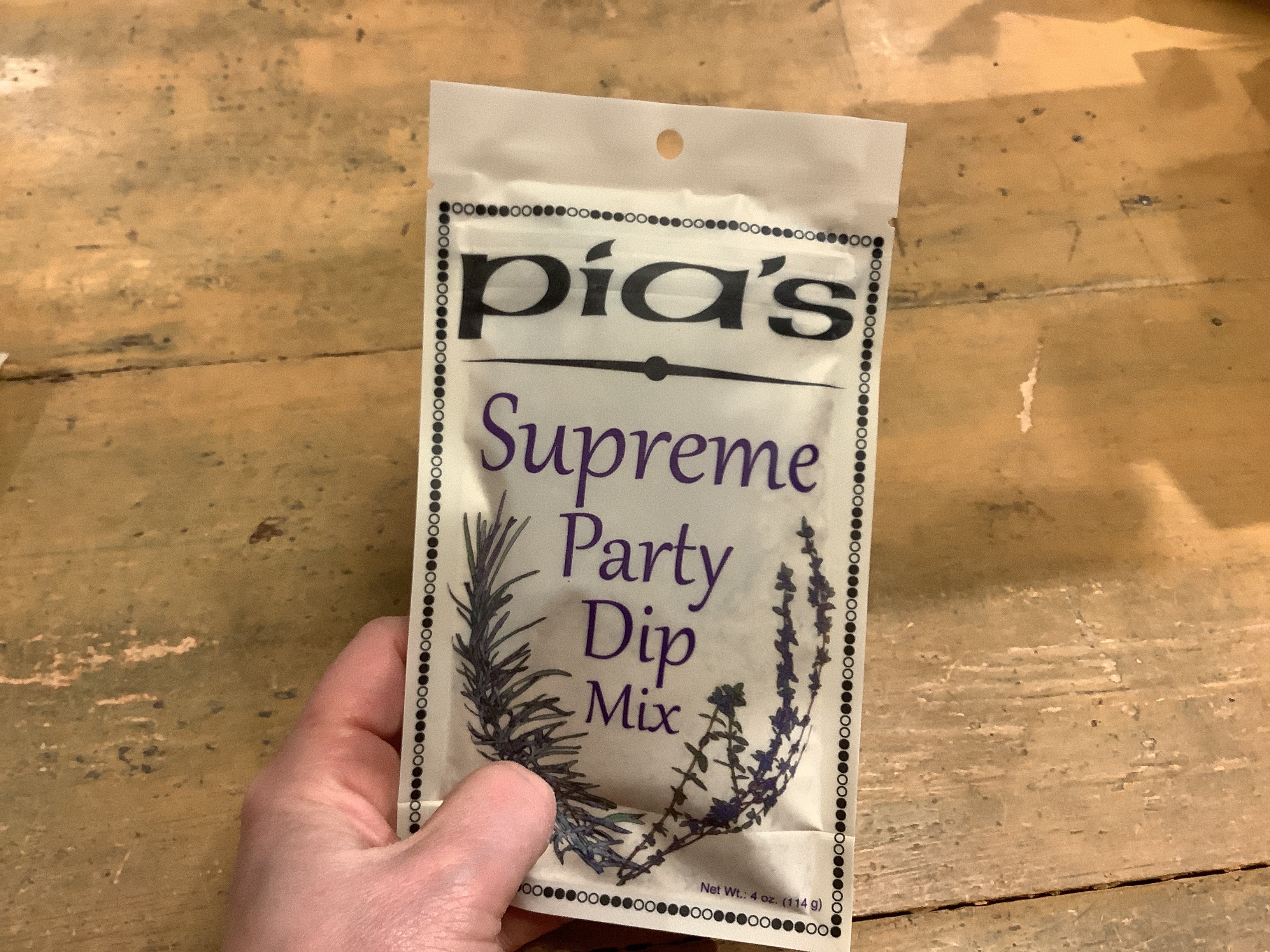 Pia's Supreme Party Mix Dip