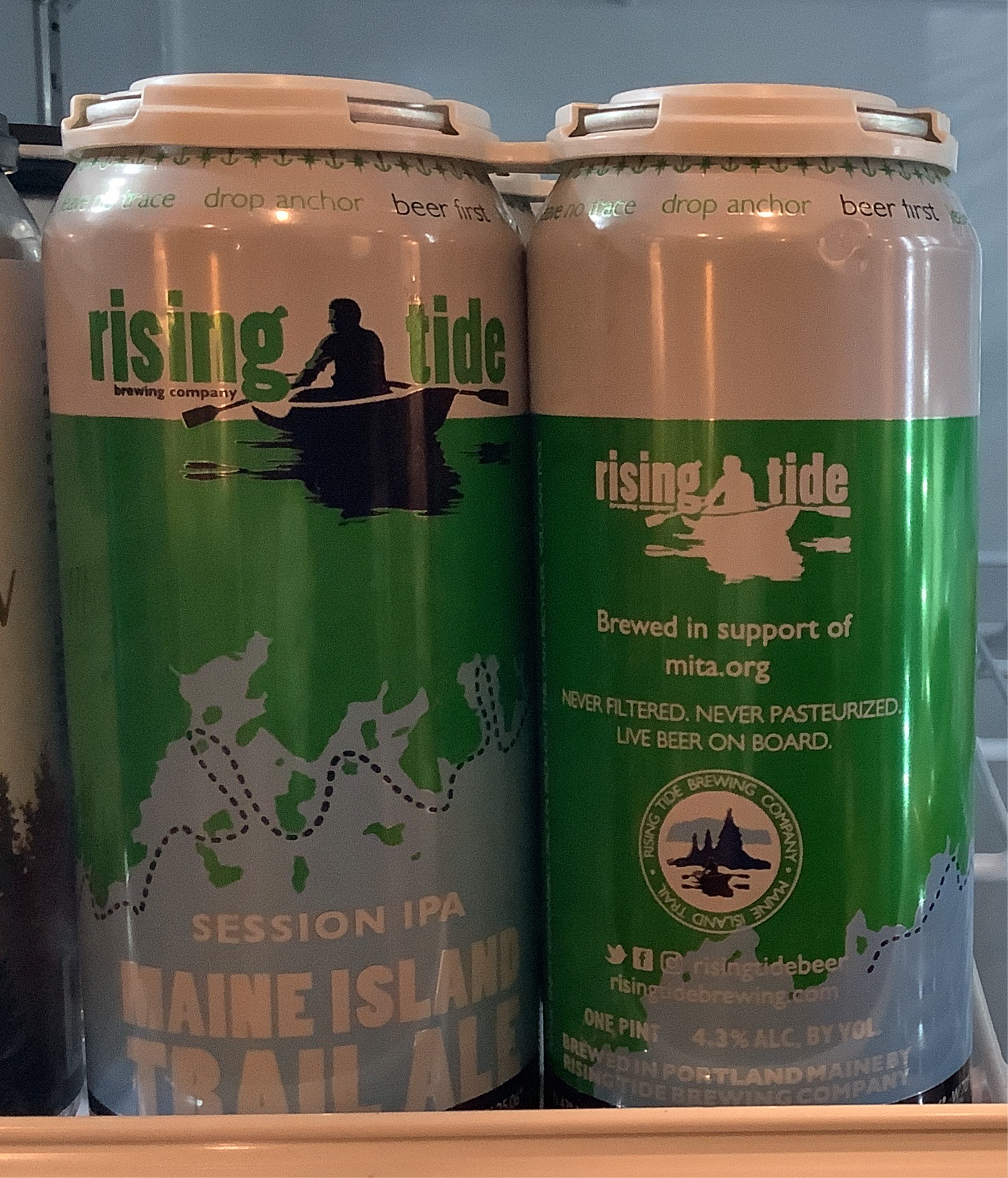 Rising Tide Maine Island Trail Ale