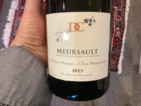 Caillot Meursault La Barre Dessus Clos Marguerite