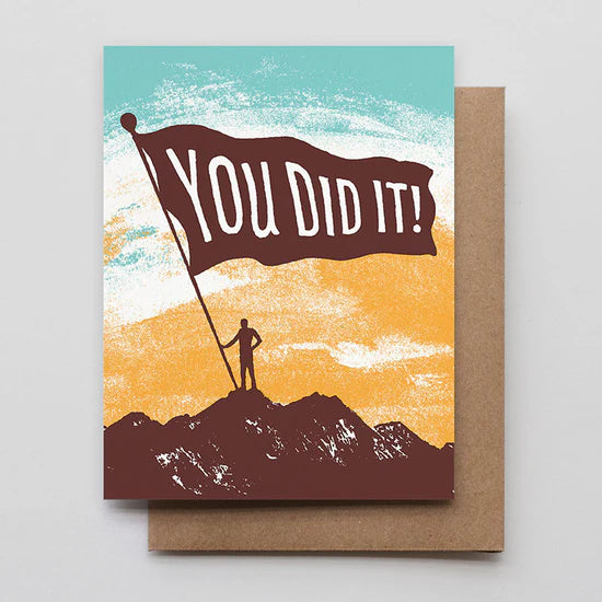 You Did It Greeting Card