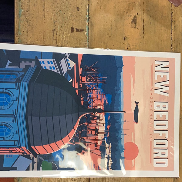 New Bedford Whaling Museum Cupola Poster
