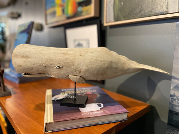 Whale Sculpture by Wendy Lichtensteiger