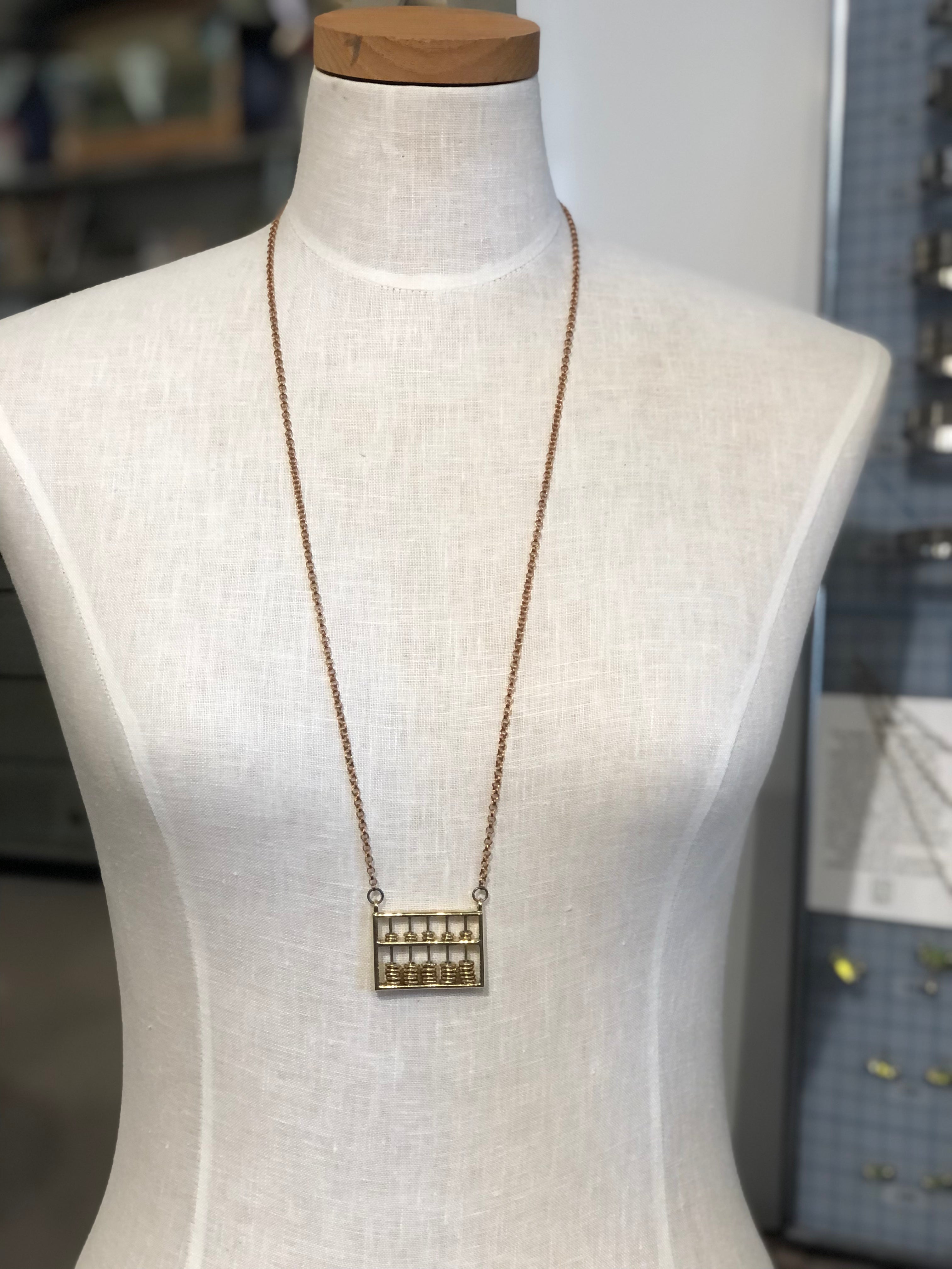 Abacus Necklace by Individual Icons