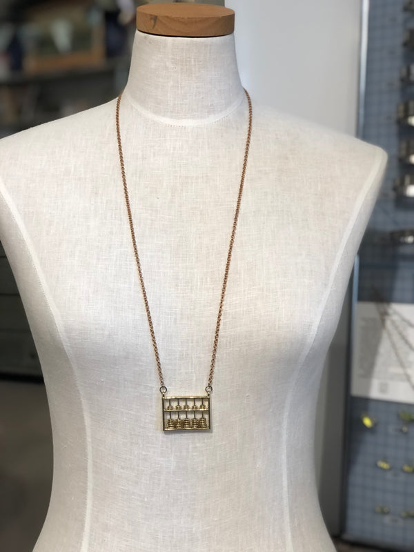 Abacus Necklace by Individual Icons